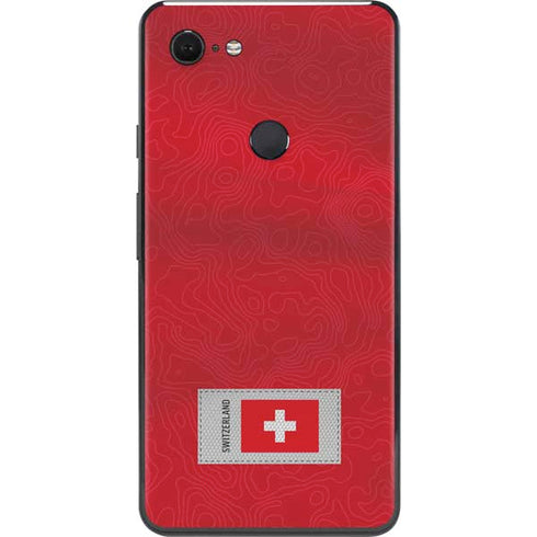 Switzerland Soccer Flag Google Pixel 3 XL Skin